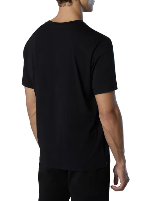 NORTH TECH Tricou 100% bumbac negru - tricou