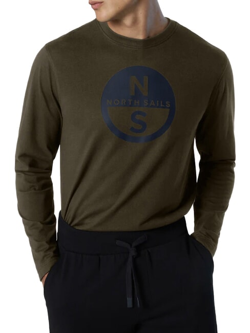 CORE Tricou cu m&acirc;necă lungă noapte de pădure - tricou