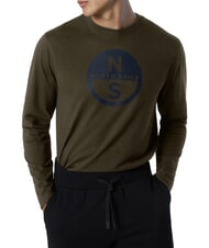NORTH SAILS CORE Tricou cu m&acirc;necă lungă noapte de pădure - tricou - 3