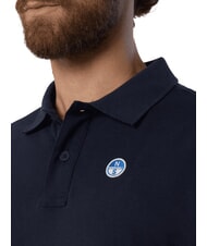 NORTH SAILS BASIC Tricou polo cu maneca scurta din bumbac albastru marin - maiou Polo - 6