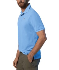 NORTH SAILS BASIC Tricou polo cu maneca scurta din bumbac albastru deschis - maiou Polo - 3
