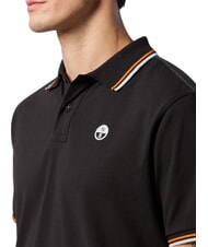 NORTH SAILS CORE Tricou polo cu m&acirc;necă scurtă din bumbac negru - maiou Polo - 6