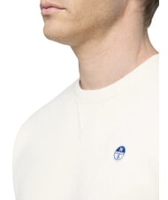 NORTH SAILS ROUND LOGO Hanorac cu guler rotund din bumbac Bezea - hanorace - 6