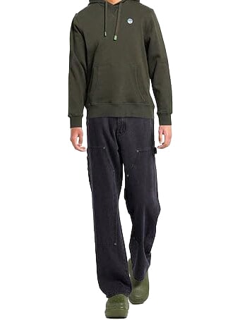 CORE Hanorac cu gluga noapte de pădure - hanorace