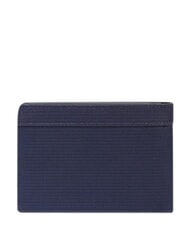 PIQUADRO ORION Portofel cu suport pentru bancnote și monede albastru - Portofele bărbați - 2