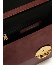 FURLA CAMPIONARIO - SFERA Geantă de umăr, din piele Ribes / roșu - Genți femei - 5