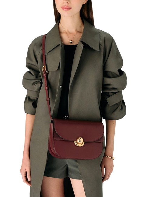 CAMPIONARIO - SFERA Geantă de umăr, din piele Ribes / roșu - Genți femei