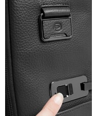 PIQUADRO MODUS RESTYLING Rucsac cu &icirc;nchidere cu amprentă negru - Rucsacuri pentru laptop - 6