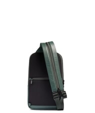 PIQUADRO W137 Rucsac din piele cu un singur umăr VERDE - Rucsacuri pentru laptop - 3