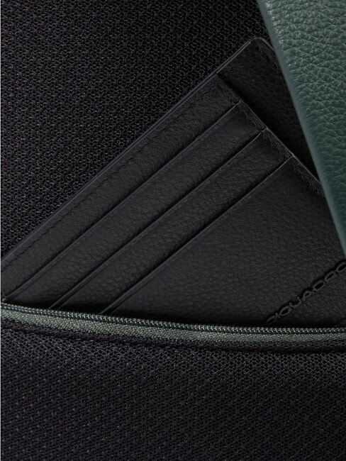 W137 Rucsac din piele cu un singur umăr VERDE - Rucsacuri pentru laptop