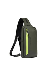 PIQUADRO CORNER SPECIALE GOMMATO  Rucsac cu un singur umăr VERDE - Rucsacuri pentru laptop - 2