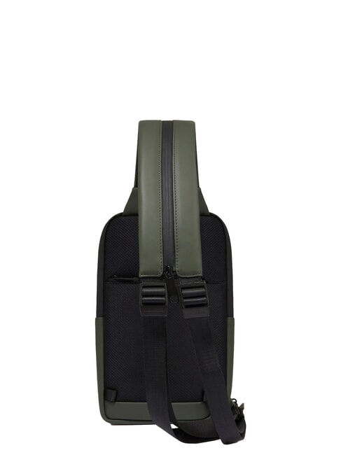 CORNER SPECIALE GOMMATO  Rucsac cu un singur umăr VERDE - Rucsacuri pentru laptop