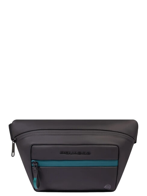 CORNER SPECIALE GOMMATO Geantă de tip borsetă impermeabilă negru - Borsete de br&acirc;u