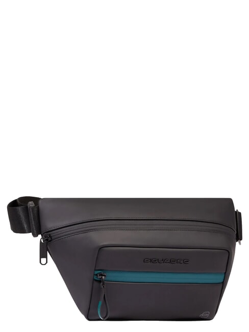 CORNER SPECIALE GOMMATO Geantă de tip borsetă impermeabilă negru - Borsete de br&acirc;u