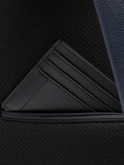 W137 Rucsac din piele cu un singur umăr albastru - Rucsacuri pentru laptop