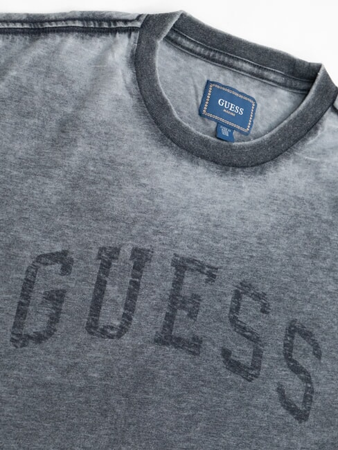 MARINE LOGO Tricou cu m&acirc;necă scurtă și efect decolorat smartblue - tricou