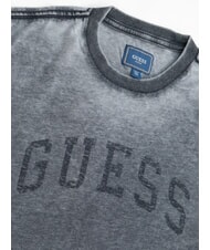 GUESS MARINE LOGO Tricou cu m&acirc;necă scurtă și efect decolorat smartblue - tricou - 2
