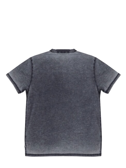 MARINE LOGO Tricou cu m&acirc;necă scurtă și efect decolorat smartblue - tricou