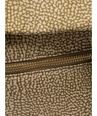 BORBONESE BORBONES Rucsac mediu din țesătură măslin - Genți femei - 3