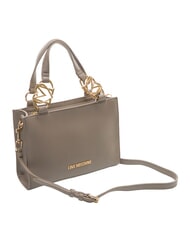 LOVE MOSCHINO JEWEL Geantă tip servietă cu curea de umăr noroi - Genți femei - 2