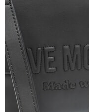 LOVE MOSCHINO SIGNATURE LOVE Geantă de m&acirc;nă cu curea de umăr negru - Genți femei - 3