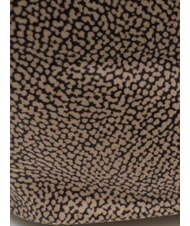 BORBONESE PRIVE Geantă de umăr verticală OP / NATURAL / NEGRU - Genți femei - 3