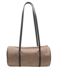 BORBONESE VIS-A-VIS Geantă de umăr OP / NATURAL / NEGRU - Genți femei - 4