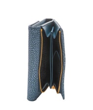 BORBONESE CLASSICA MEDIUM Portofel pentru femei albastru lapislazuli - Portofele femei - 4