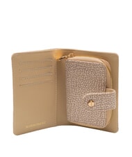 BORBONESE CLASSICA Portofel mediu cu buzunar pentru monede nisip - Genți femei - 2