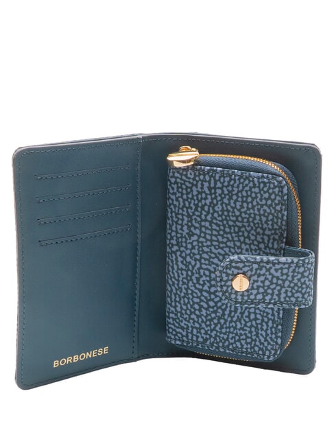 CLASSICA Portofel mediu cu buzunar pentru monede albastru lapislazuli - Genți femei