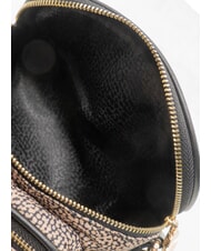 BORBONESE CLASSICA Pungă mică OP / NATURAL / NEGRU - Genți femei - 5