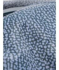 BORBONESE PLIE Geantă hobo medie albastru lapislazuli - Genți femei - 3