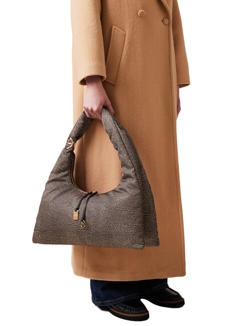 TWINNIE Geantă de m&acirc;nă OP / NATURAL / NEGRU - Genți femei