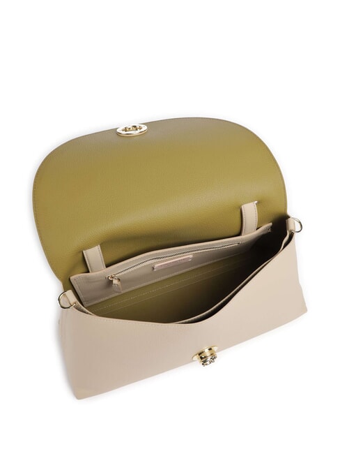 NIKLA Geantă de m&acirc;nă, cu curea de umăr nisip/iarbă de mare - Genți femei