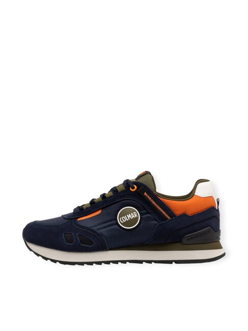 TRAVIS SPORT COLORS Adidași bleumarin/militar/portocaliu - Pantofi bărbați