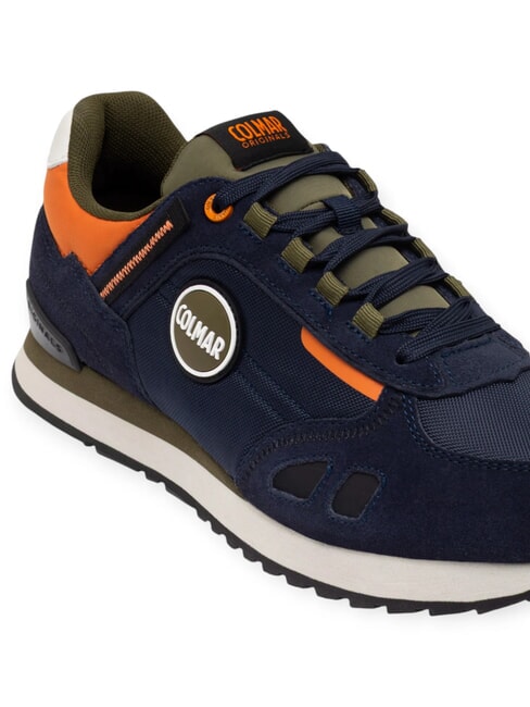 TRAVIS SPORT COLORS Adidași bleumarin/militar/portocaliu - Pantofi bărbați