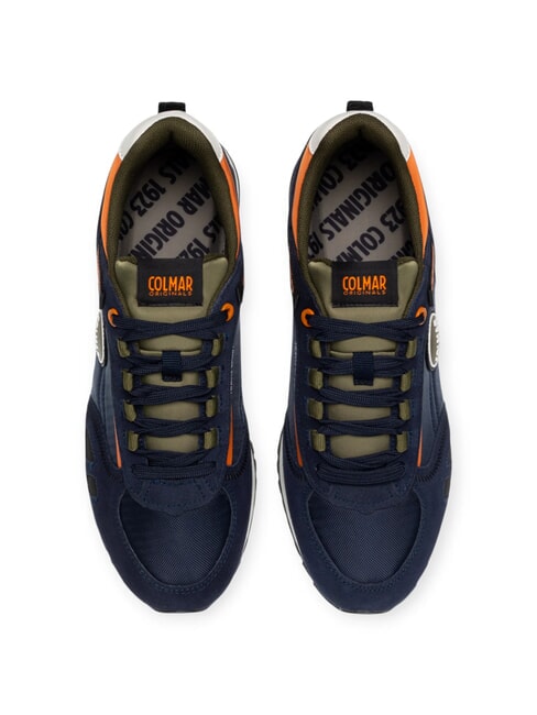 TRAVIS SPORT COLORS Adidași bleumarin/militar/portocaliu - Pantofi bărbați