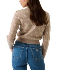 GUESS SARAH Cardigan bej - Pulovere pentru femei - 2