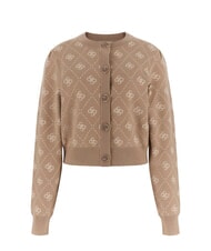 GUESS SARAH Cardigan bej - Pulovere pentru femei - 3