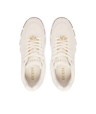 GUESS BERRETT2 Adidași groși CREMĂ - Pantofi femei - 4