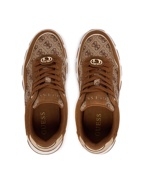 BERRETT 3 Adidași Bej / maro - Pantofi femei