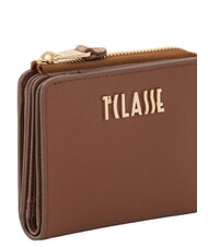ALVIERO MARTINI PRIMA CLASSE WINDY CITY Portofel mic cu fermoar castan - Portofele femei - 4