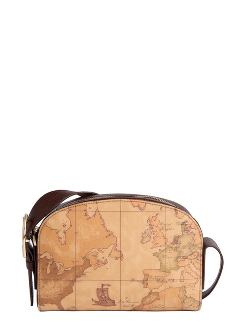 VALLEY GEO Geantă mini cu curea de umăr mahon - Genți femei