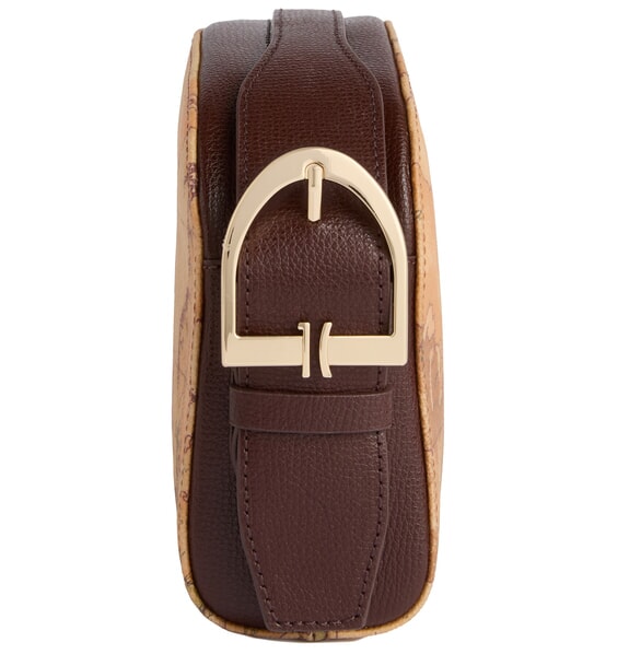 VALLEY GEO Geantă mini cu curea de umăr mahon - Genți femei