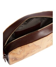 ALVIERO MARTINI PRIMA CLASSE VALLEY GEO Geantă mini cu curea de umăr mahon - Genți femei - 5