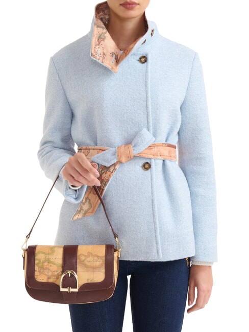 VALLEY GEO Geantă de umăr cu curea de umăr mahon - Genți femei