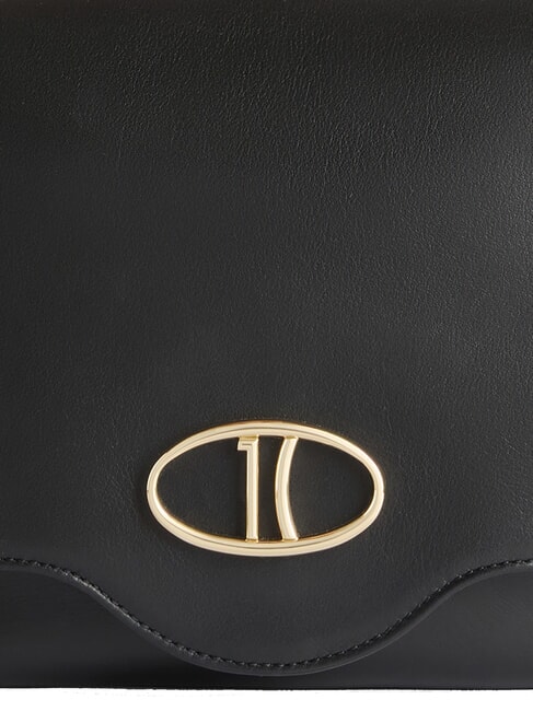 BRAVE MESSENGER Geantă de umăr din piele Nappa negru - Genți femei