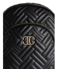 ALVIERO MARTINI PRIMA CLASSE MATELASSE Rucsac din material textil cu efect Nappa negru - Genți femei - 5