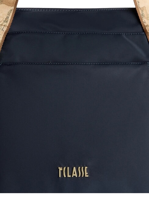 STORMY NYLON Sacoșă de cumpărături din nailon reciclat albastru de noapte - Genți femei