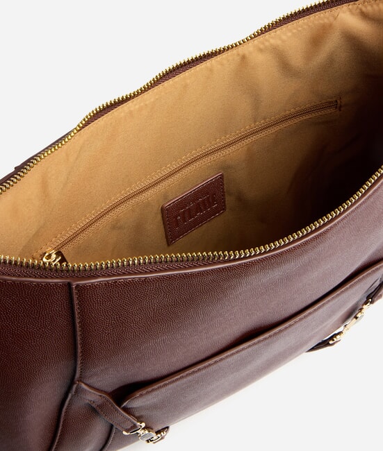 SCOTTISH CAVIAR Geantă de umăr, dublă portabilitate mahon - Genți femei